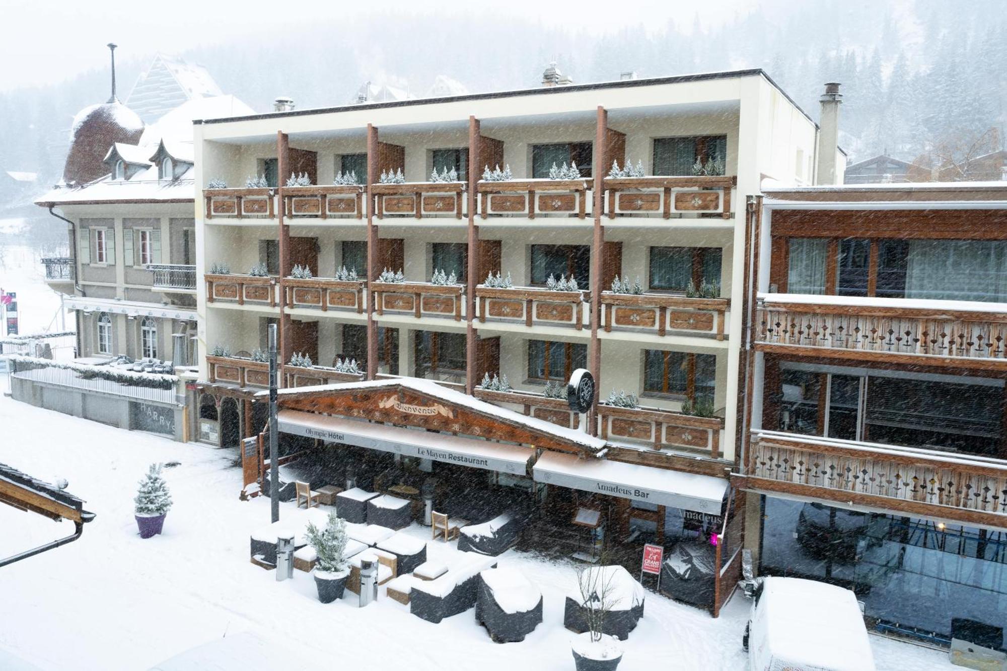 Hotel Olympic - Montana Center Crans-Montana Exterior photo